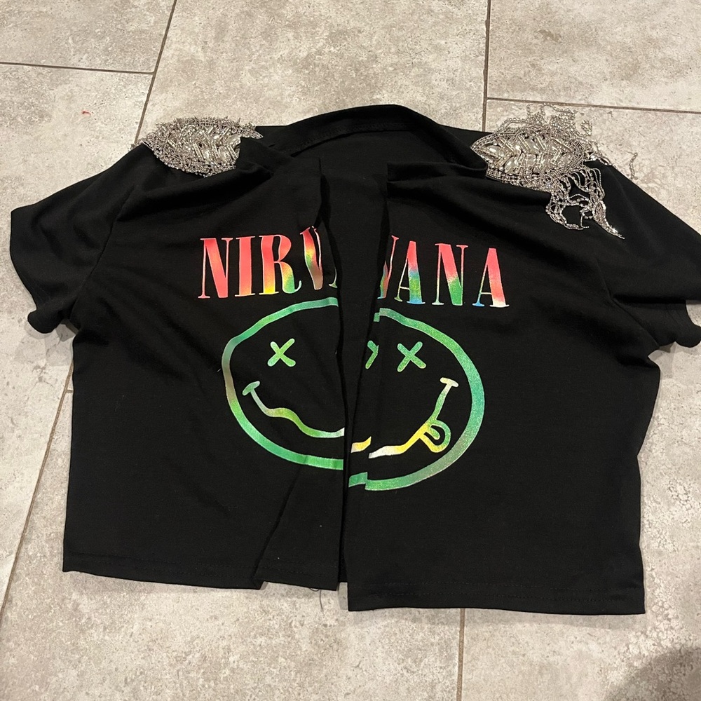 Nirvana crop top